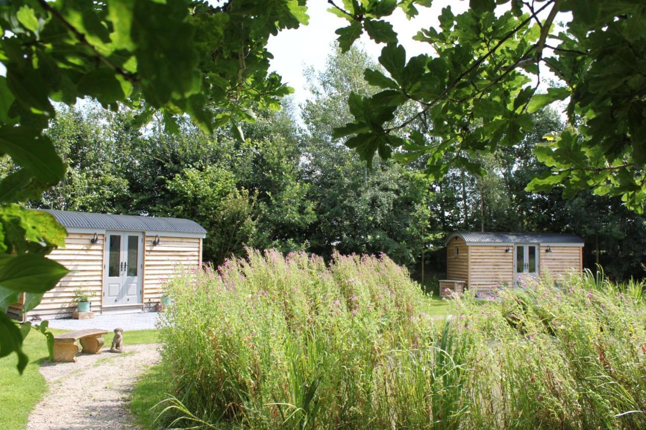 Luxury Shepherds Hut - The Sweet Pea By The Lake ยอร์ค ภายนอก รูปภาพ